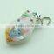 Sharp Metal Souvenir Nail Clippers For Fingernails With Keychain