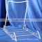 Customized clear three Section Acrylic Plate Stand