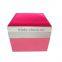 Custom Pink Velvet Paper Watch Git Case For Women.