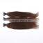 Hot sell 100% human remy cuticle Wholesale Keratin Flat Tip Hair Extension