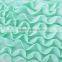 elegant shape ripple chiffon lace embroidery for girl dress