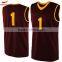 Made in china dongguan factory manufacture european wholesale blank basketball jerseys