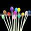 New Japanese Nail Display Tips 100Pcs Lollipop/Spoon Shape Nail Color Tips Tools