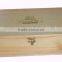 Custom wood box sliding lid