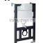 Dual flush concealed toilet flushing cistern for bathroom wall hung toilet