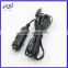 Car cigarette lighter plug with dc5.5*2.1mm ,electric cable wire