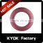 KYOK Factory supply polished chrome 22mm 25mm lined metal curtain pole rings,top quality 5m easy glide curtain rings