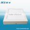 6w 12w 18w 24w dimmable surface mount led panel light square