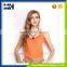 Summer Fashion Candy Color Fashion Sleeveless Women Chiffon Shirt