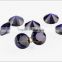 sapphire blue loose round brilliant cut heat resistant lab spinel stones