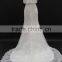 High quality new design over lace dress with under acetate fibre wedding dress with beading belt