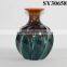 Tall glazed customized color ceramic decorative candle holder