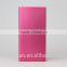 Ultra thin 20000mAh Portable External Battery Charger Power Bank for Cell Phone , smart led Polymer power bank