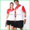 Newest fashionable badminton jersey uniforms sets,wholesale badminton wear wholesale badminton jersey