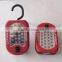 24+3 LED flexible Work Light with Magnet and hook for promotion