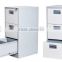 3 drawers under table office mini metal filing cabinet