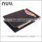 Guangzhou new arrival product custom size competitive price ostrich genuine leather money clip metal wallet