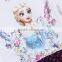 (H5416Y)WHITE Nova girl dress 2015 Hot Sale Fashion Cartoon Character Printed autumn long sleeve dresses