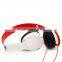 Universal microphone gaming gear gaming accessories super bass stereo headphone stylish headset in black red white