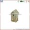 Wood Material unfinished natural Style Wood Birdhouse