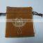 top style customized velvet ornaments bag