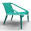 Outdoor Furniture White Plastic Beach Lounge Chair Stackable