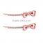 Rhinestone Hair Accessories 3 Color Bow Shaped Hairpin