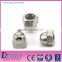Stainless steel hex domed cap reverse thread nut