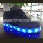 2016 Intelligent Bluetooth Control LED Light Running Shoes for Party Wear