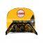 Flat brim 100% cotton men's/women's snapback custom hats