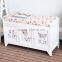 Colorful Painting Solid Wood Cabinet Living Room Shoe Rack