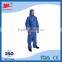 Waterproof TYPE4/5/6 55g Non-woven Microporous protective reflective safety coverall with CE FDA approval