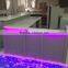 high end attractive dining room furniture/home bar counter with illuminated LED lights