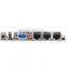 Intel J1900 small nano itx fanless mini pc thin client motherboard with 2 lans