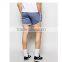 Fashion summer shorts for men jersey shorts with piping in bule