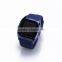 Fashion Made Silicone Rubber Wristband Watch,slim Silicone Sport Watch