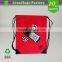 Lead Free Practical Recyclable Cotton Gym Sack Drawstring Bag
