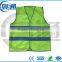 polyester fabric for reflective safety mesh hi-vis vest