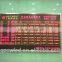 Hot Promotion High Quality And Favorable Price 3.75 Indoor Dual Color LED Sign