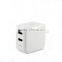 High Speed 4.8A 24W Travel Wall Dual Micro USB Charger Adapter Fast Charge For Tablets For Samsung S6 For iPhone 5 6S