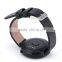 DM360 Smart Watch For Sport Leather Strap Steel Dial Compatible With Android and IOS BT 3.0+4.0 phone round smartwatch