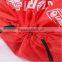 Hot promotion190T polyester drawstring bag