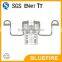 7/16 screw valve in single layer or double layer for butane gas can