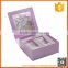 Lady style cosmetic box with compartment inside
