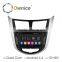 Ownice C180 Android system gps navi car dvd For Verna Solaris 2011 support GPS Ipod DVR digital TV 3G Wifi