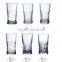 Ice Statuary New Tableware Six Type Patterns Available Drinking Glassware Profiled Glass Cup