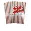 Custom logo square bottom paper popcorn box