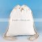 Top Sale Easy Close Reusable Cotton drawstring bag