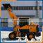 Articulated mini front wheel loader with 3 types engine available