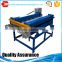 Portable standing seam roof panel machine for straight and tapered